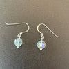 “Petite” Light Turquoise Round Earrings by SJ Mack Design