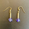 “Chic” Tanzanite round Earrings by SJ Mack Design