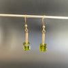 “Chic” Peridot Cube Earrings by SJ Mack Design