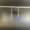 “Chic” Tanzanite round Earrings by SJ Mack Design