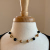 “Alumina” Black + Tan Aluminum Necklace by SJ Mack Design