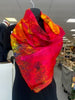 "For the Love of Color" silk scarf, 90x90 cm