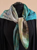 "Our Jewel" silk scarf, 90x90 cm