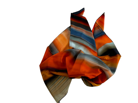 Square Silk Twill Scarf by Robin Resch