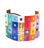 Wide Tila Cuff Squares by Loominous Design