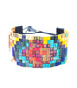 Kaleidoscope Tila Cuff 1 by Loominous Design