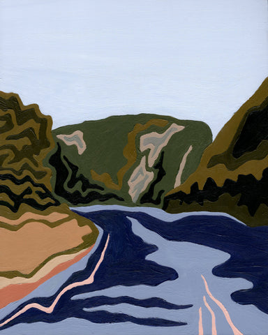 “Afternoon in Delaware Water Gap”