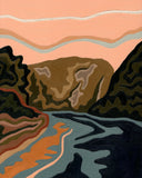 "Evening in Delaware Water Gap"