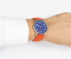Michael Graves Unisex Witherspoon Watch in Navy & Leather