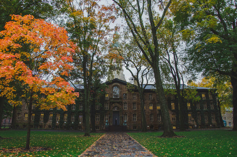 "Nassau Hall" by Photographer Emily Jungmeyer