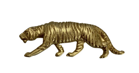 Tiger Clear Napkin Rings Set of 4