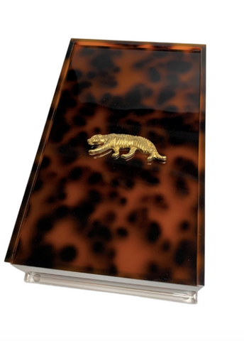 Tiger Tortoise Guest Towel Box