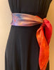"Effervescence" silk scarf, 90x90 cm