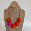 Boho Wool - "Don't Hold Back" necklace by SJ Mack Design