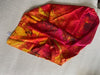 "For the Love of Color" silk scarf, 90x90 cm