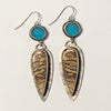 Picture Jasper and Turquoise Earrings by Beth Ann Designs