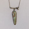 Primavera Chrysocolla Birch Branch Necklace by Beth Ann Designs