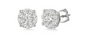 Hamilton Jewelers Celestial 14K White Gold and .35 Total Weight Diamond Studs