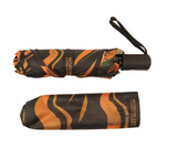 Art Museum Custom Tiger Stripes Travel Umbrella