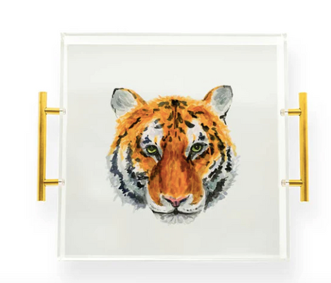 Hamilton Jewelers Tiger Acrylic Tray