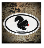 Homestead Princeton Black Squirrel EURO Sticker