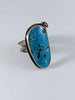 Turquoise and Spinel Ring
