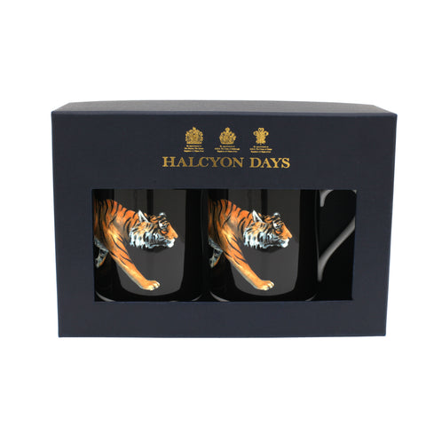 Halcyon Days Tiger Mug Set