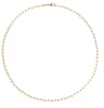 14k Yellow Recycled Gold Small 2.6mm Long Link Chain 16" Necklace