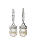 Hamilton Jewelers Sterling Silver & Freshwater Pearl Earrings